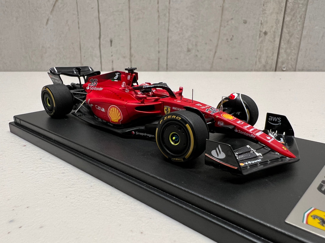 Ferrari F1-75 No.16 Winner Austria GP 2022 - Charles Leclerc - 1:43 Scale Resin Model Car - LookSmart