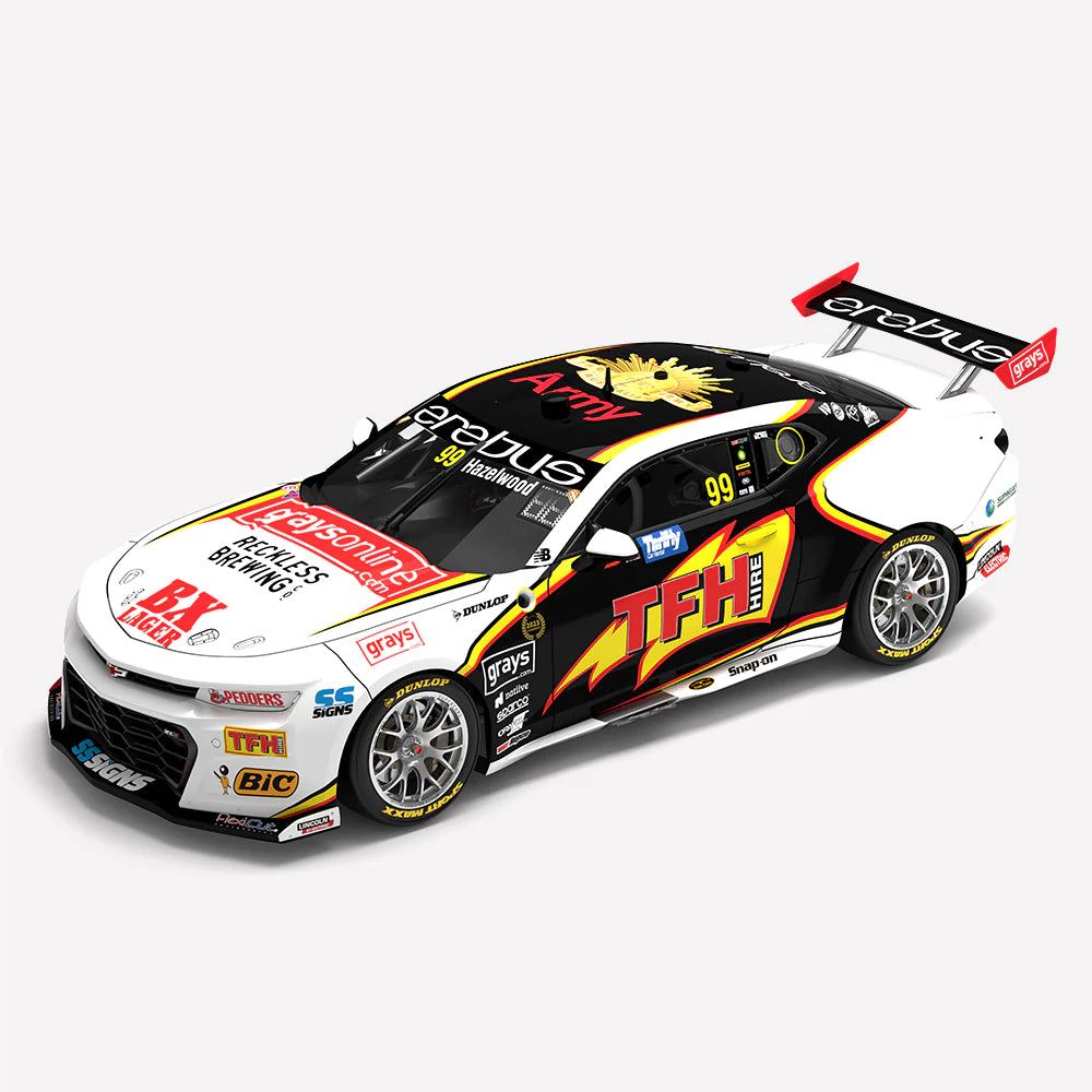 *PRE-ORDER* Todd Hazelwood - Erebus Motorsport #99 Chevrolet Camaro ZL1 - 2024 Bathurst 500 - 1:18 Scale Diecast Model - AUTHENTIC COLLECTABLES