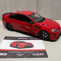 HSV GTSR W1 STING RED - 1:12 Scale Resin Model Car - BIANTE