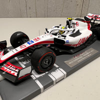 HAAS F1 TEAM VF-22 - MICK SCHUMACHER - BAHRAIN GP 2022 - 1:18 Scale Resin Model Car - Minichamps