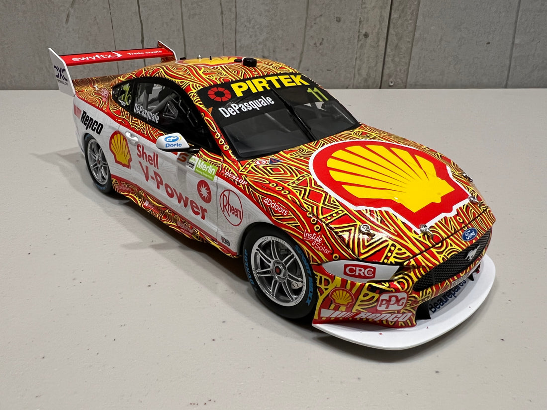 Anton De Pasquale- Shell V-Power Racing Team #11 Ford Mustang GT - 2022 Darwin Triple Crown Indigenous Round - 1:18 Scale Diecast Model - Authentic Collectables  RRP $275 NOW $200