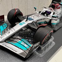 MERCEDES-AMG PETRONAS FORMULA ONE TEAM F1 W13 E PERFORMANCE - GEORGE RUSSELL – 2022 - 1:18 Scale Diecast Model Car