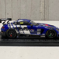 MERCEDES-AMG GT3 - 2022 GT WORLD CHALLENGE AUSTRALIA - TRIPLE EIGHT RACE ENGINEERING #888 - VAN GISBERGEN/PRINCE IBRAHIM - PHILLIP ISLAND GRAND PRIX CIRCUIT - RACE 1 - 3RD PLACE - 1:43 SCALE