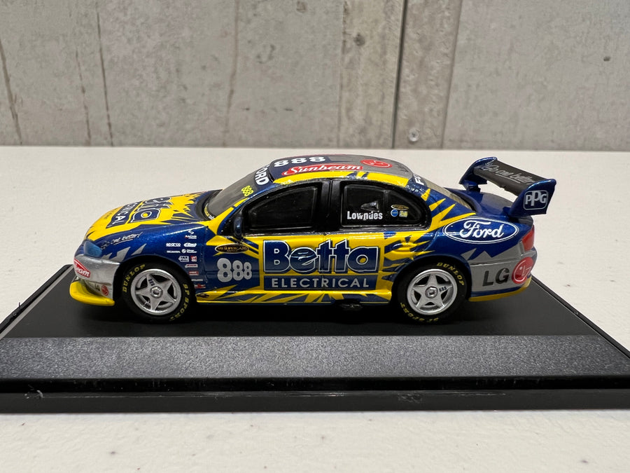 CRAIG LOWNDES - FORD BA FALCON - TEAM BETTER ELECTRICAL - 1:64 SCALE DIECAST MODEL - CLASSIC CARLECTABLES