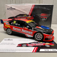 SIMONA DE SILVESTRO & RENEE GRAICE - 2015 SUPERGIRLS FORD FGX FALCON "SATIN BLACK EDITION" SUPERCHEAP AUTO BATHURST 1000 - 1:18 SCALE DIECAST MODEL - AUTHENTIC COLLECTABLES