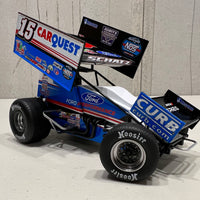 2023 #15 CARQUEST SPRINT CAR - DONNY SCHATZ - 1:18 SCALE DIECAST