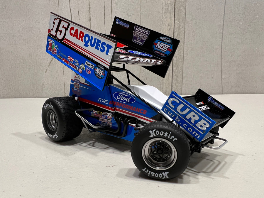 2023 #15 CARQUEST SPRINT CAR - DONNY SCHATZ - 1:18 SCALE DIECAST