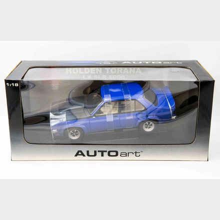 HOLDEN LX TORANA SLR5000 A9X - ULTRA BLUE - 1:18 SCALE DIECAST MODEL - AUTOart