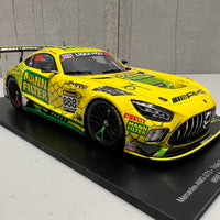 MERCEDES-AMG GT3 - 2022 BATHURST  12-HOUR - TRIPLE EIGHT RACE  ENGINEERING #888 - FEENEY/VAN  GISBERGEN/IBRAHIM - 3RD PLACE - 1:18 SCALE