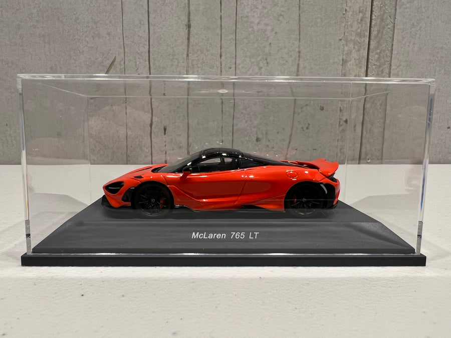 McLaren 765 LT orange - 1:43 Scale Resin Model Car - Spark