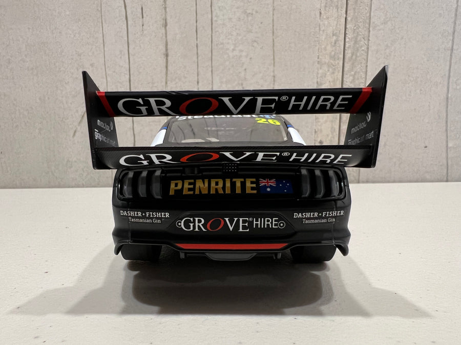 David Reynolds - Penrite Racing #26 Ford Mustang GT - 2022 Repco Supercars Championship Season - 1:18 Scale Diecast Model - AUTHENTIC COLLECTABLES