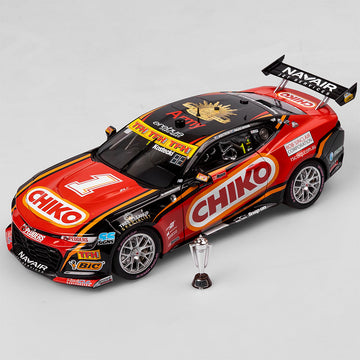 Brodie Kostecki & Todd Hazelwood - Erebus Motorsport #1 Chevrolet Camaro ZL1 - 2024 Bathurst 1000 Winner - 1:18 Scale Diecast Model - Authentic Collectables