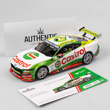 Thomas Randle - Tickford Racing #55 Ford Mustang GT - 2023 OTR SuperSprint Race 21 Pole Position 1:18 Scale Diecast Model - AUTHENTIC COLLECTABLES