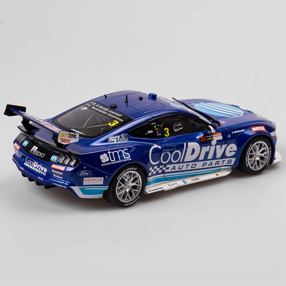 Todd Hazelwood - CoolDrive Racing #3 Ford Mustang GT - 2023 Supercars Championship Season - 1:18 Scale Diecast Model - AUTHENTIC COLLECTABLES