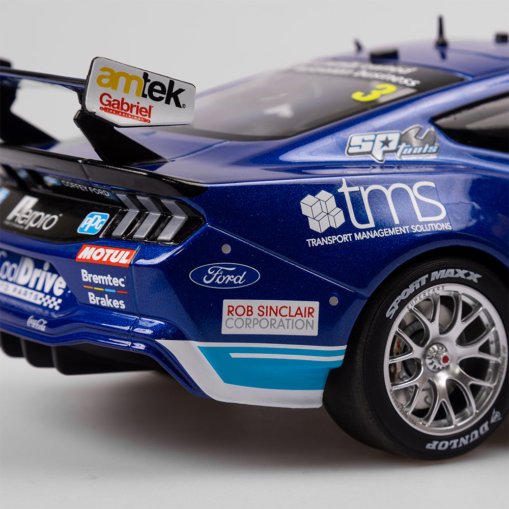 Todd Hazelwood - CoolDrive Racing #3 Ford Mustang GT - 2023 Supercars Championship Season - 1:18 Scale Diecast Model - AUTHENTIC COLLECTABLES