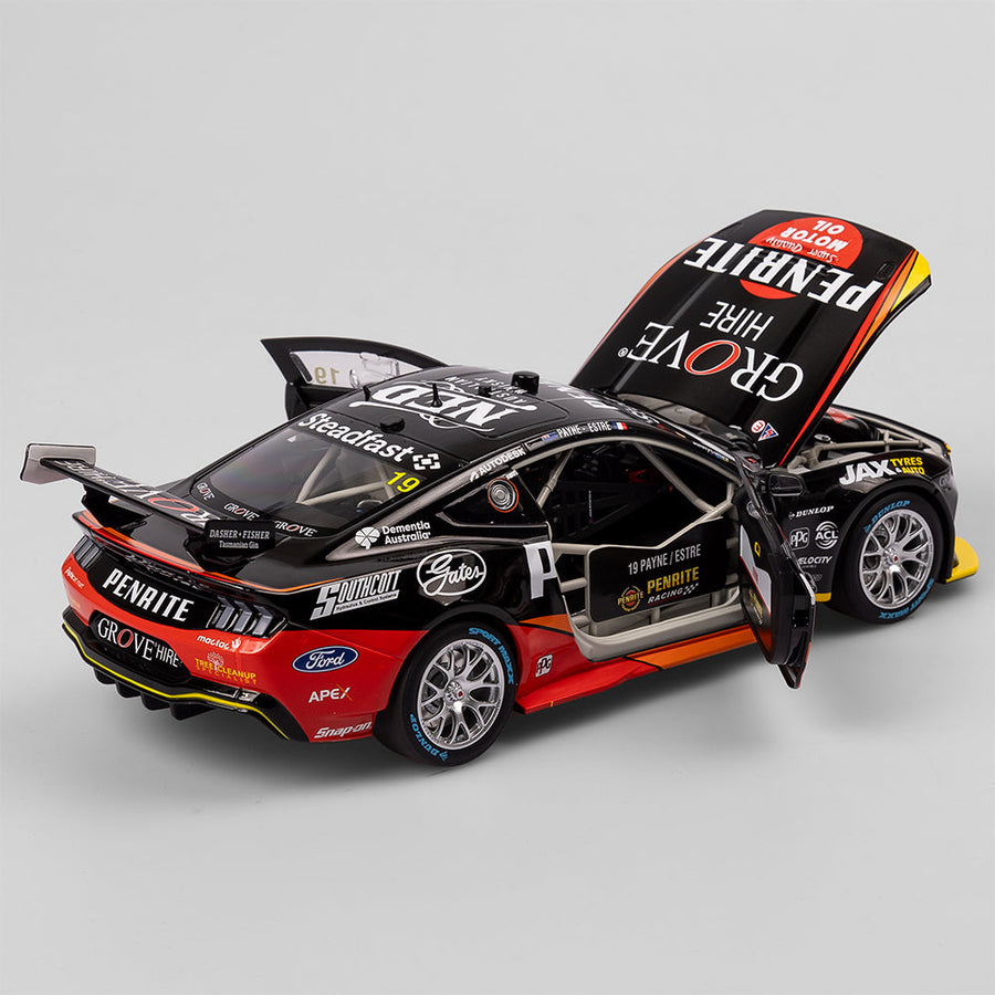 *PRE-ORDER* Matthew Payne - Penrite Racing #19 Ford Mustang GT - 2023 Sandown 500 Retro Livery - 1:18 Scale Diecast Model -