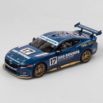 Dick Johnson Racing #17 Ford Mustang GT - 500 Rounds Celebration Livery - 1:18 Scale Diecast Model - AUTHENTIC COLLECTABLES