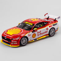 Anton De Pasquale / Tony D'Alberto - Shell V-Power Racing Team #11 Ford Mustang GT - 2023 Bathurst 1000 3rd Place - 1:18 Scale Diecast Model - AUTHENTIC COLLECTABLES