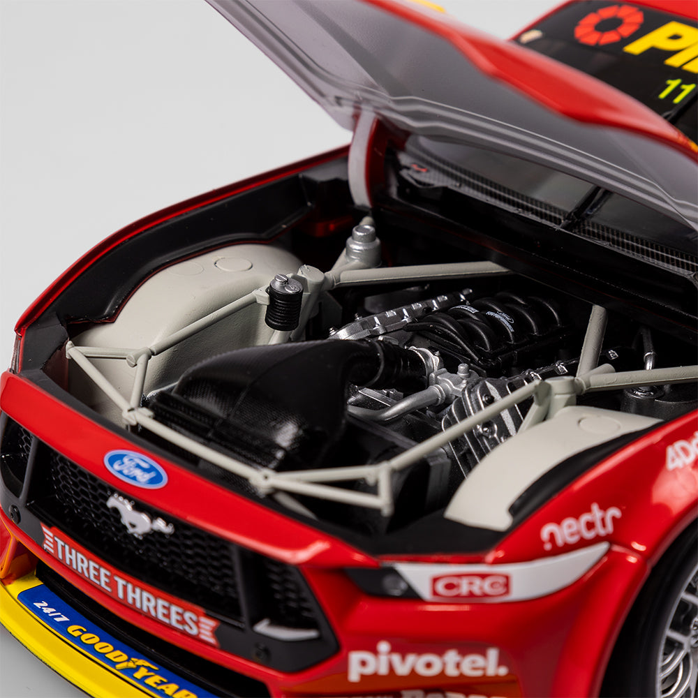 Anton De Pasquale / Tony D'Alberto - Shell V-Power Racing Team #11 Ford Mustang GT - 2023 Bathurst 1000 3rd Place - 1:18 Scale Diecast Model - AUTHENTIC COLLECTABLES