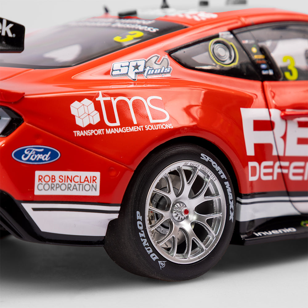 Todd Hazelwood - CoolDrive Racing #3 Redarc Ford Mustang GT - 2023 Adelaide 500 - 1:18 Scale Diecast Model - Authentic Collectables