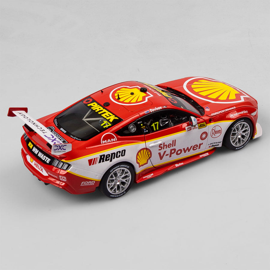 Will Davison - Shell V-Power Racing Team #17 Ford Mustang GT - 2024 Taupo Super400 - 1:18 Scale Diecast Model - AUTHENTIC COLLECTABLES