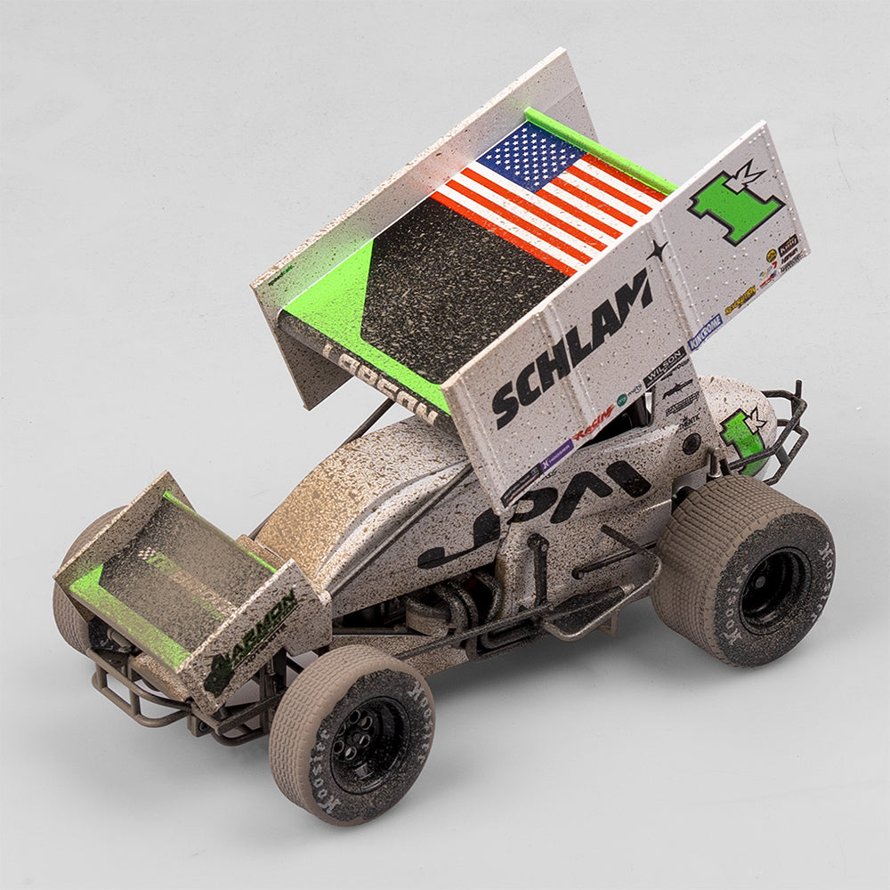 Kyle Larson #1 Sprintcar - 2024 High Limit International - Perth Motorplex - 1:18 Scale Diecast model - AUTHENTIC COLLECTABLES