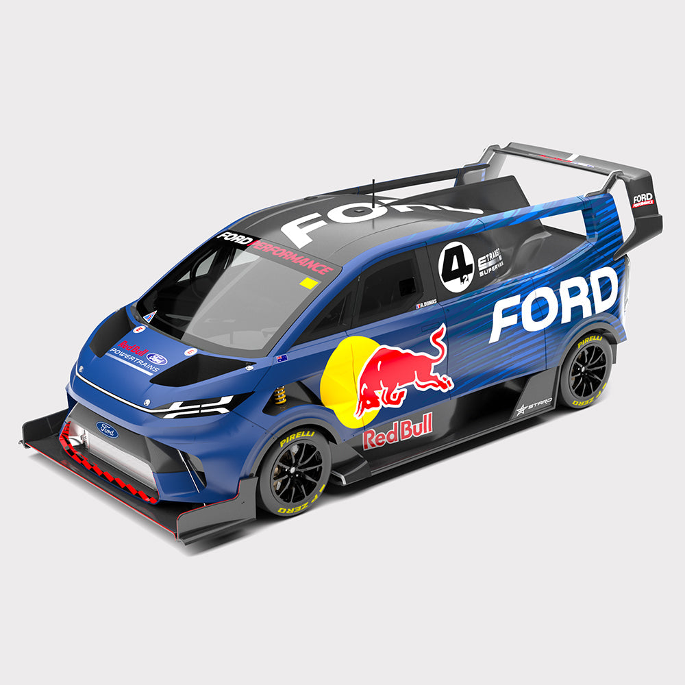 *PRE-ORDER* Ford Performance Red Bull E-Transit SuperVan 4.2 - 2024 Bathurst Lap Record - 1:18 Scale Model - AUTHENTIC COLLECTABLES