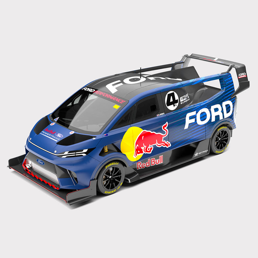 *PRE-ORDER* Ford Performance Red Bull E-Transit SuperVan 4.2 - 2024 Bathurst Lap Record - 1:18 Scale Model - AUTHENTIC COLLECTABLES