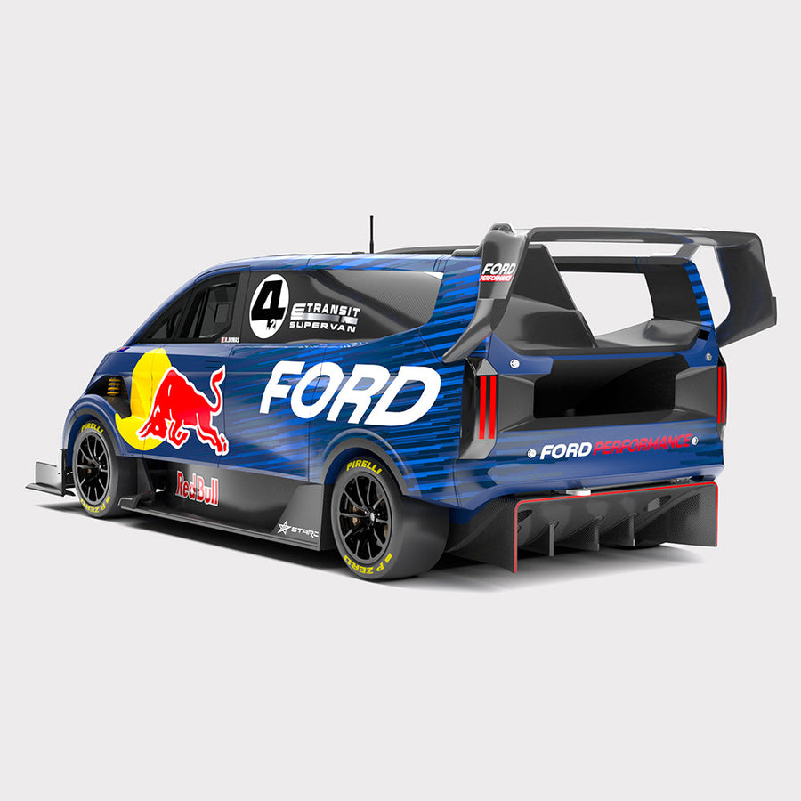 *PRE-ORDER* Ford Performance Red Bull E-Transit SuperVan 4.2 - 2024 Bathurst Lap Record - 1:18 Scale Model - AUTHENTIC COLLECTABLES