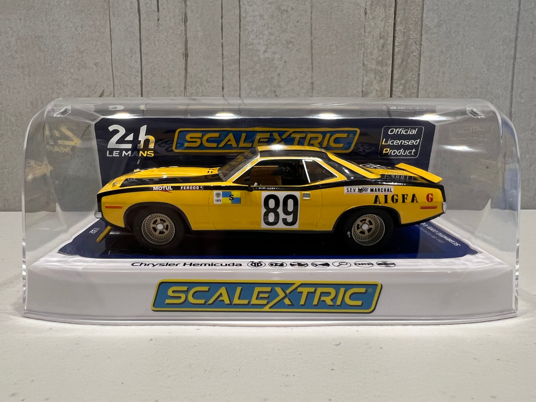 Scalextric Chrysler Hemicuda Lemans 1975