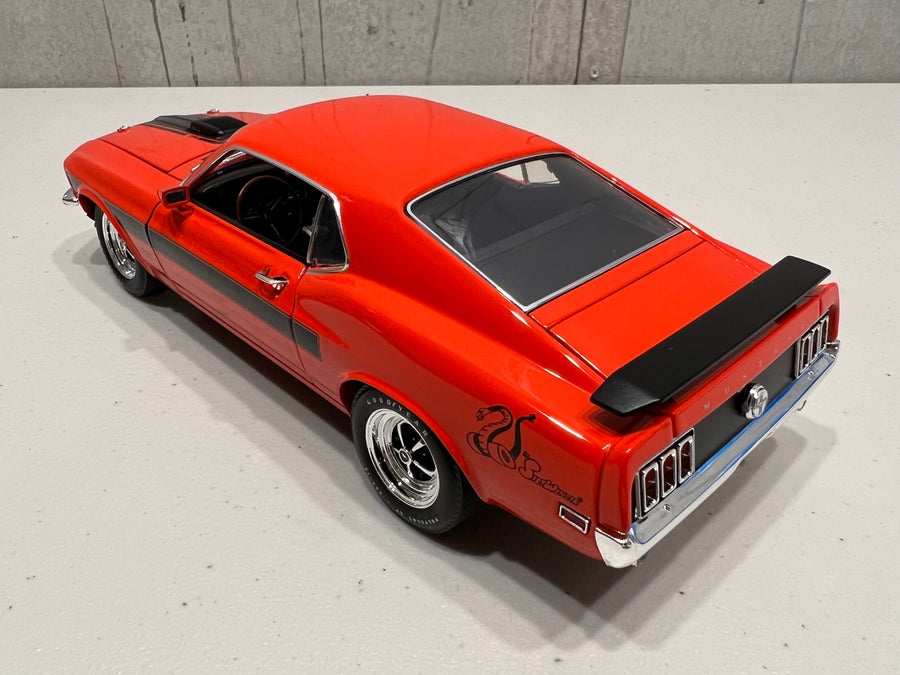 1970 FORD MUSTANG MACH 1 SIDEWINDER SPECIAL 1:18 DIECAST MODEL - ACME