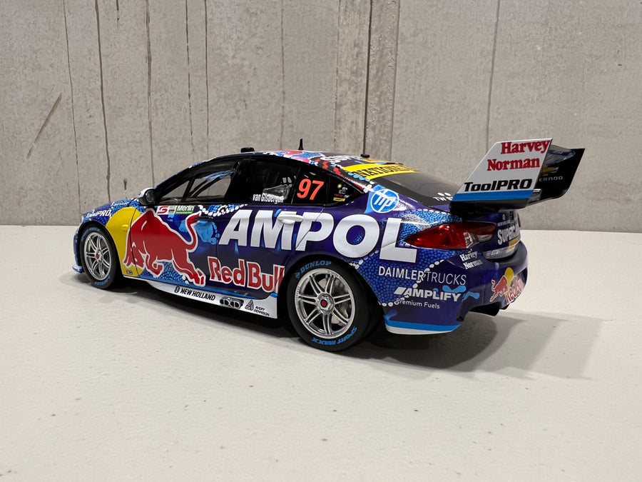 2022 HOLDEN ZB COMMODORE - RED BULL AMPOL RACING - SHANE VAN GISBERGEN #97 - Merlin Darwin Triple Crown Race 16 - 3RD PLACE - 1:18 Scale Diecast Model - BIANTE