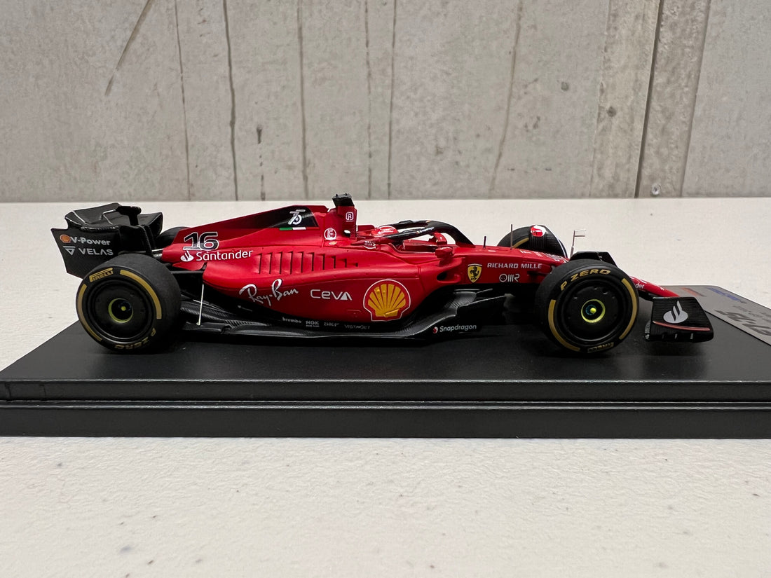 Ferrari F1-75 No.16 Winner Austria GP 2022 - Charles Leclerc - 1:43 Scale Resin Model Car - LookSmart