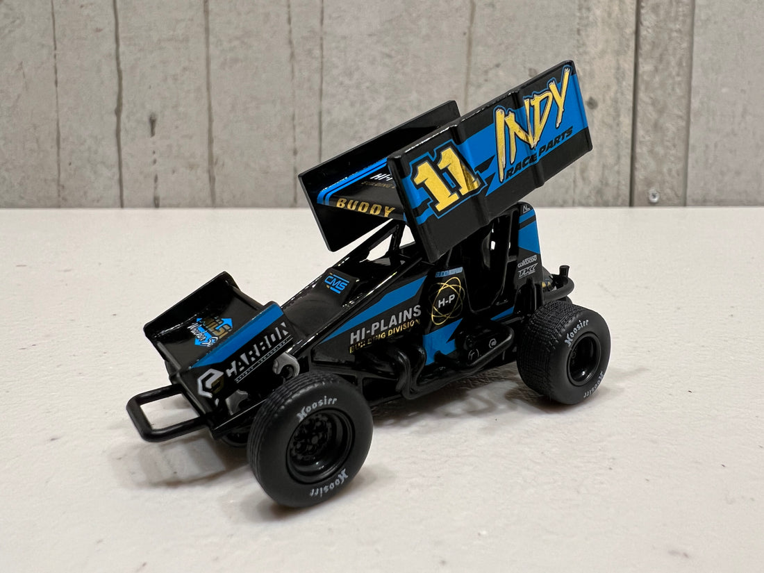 2022 #11 HI-PLAINS BUILDING SPRINT CAR - BUDDY KOFOID - FIRST WORLD OF OUTLAWS WIN - 1:50 SCALE DIECAST MODEL