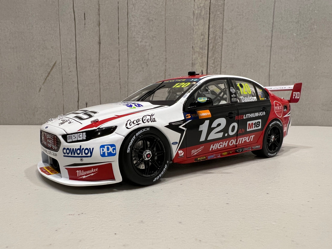 WILL DAVISON - 2018 FORD FGX FALCON - 23 RED RACING - IPSWICH SUPERSPRINT - 1:18 SCALE DIECAST MODEL - AUTHENTIC COLLECTABLES