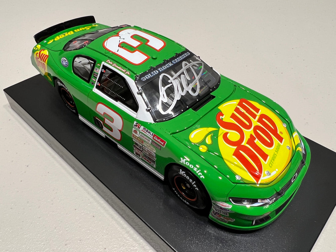 DALE EARNHARDT JR 2022 SUN DROP LATE MODEL 1:24 AUTOGRAPHED ARC DIECAST