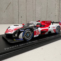 TOYOTA GR010 HYBRID No.7 TOYOTA GAZOO Racing - 2nd 24H Le Mans 2022 - M. Conway - K. Kobayashi - J. M. López - 1:43 Scale Resin Model Car - Spark