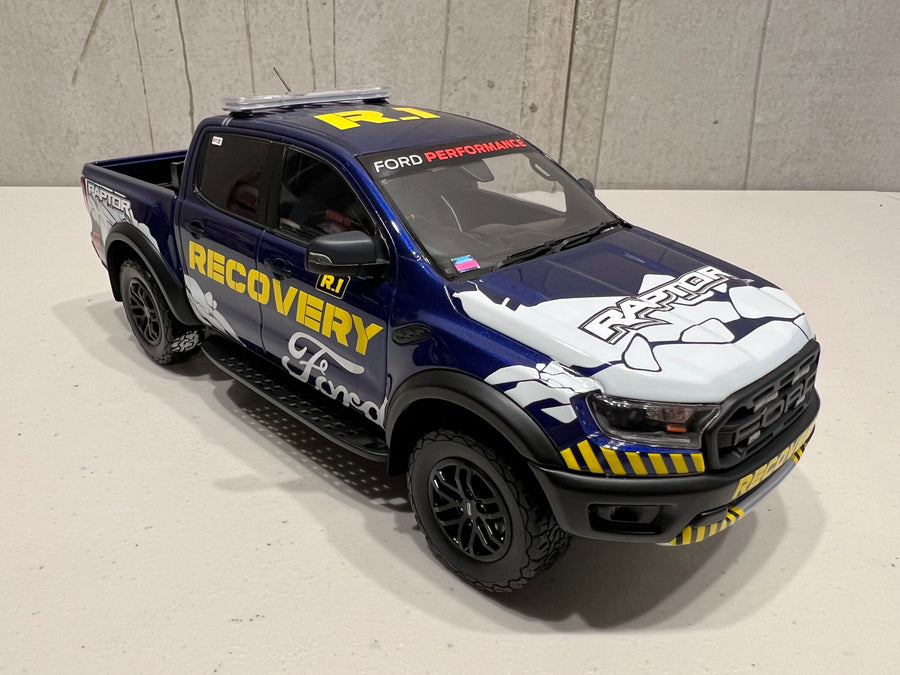Ford Ranger Raptor - Supercars Recovery Vehicle 1:18 Resin Model - Aut ...