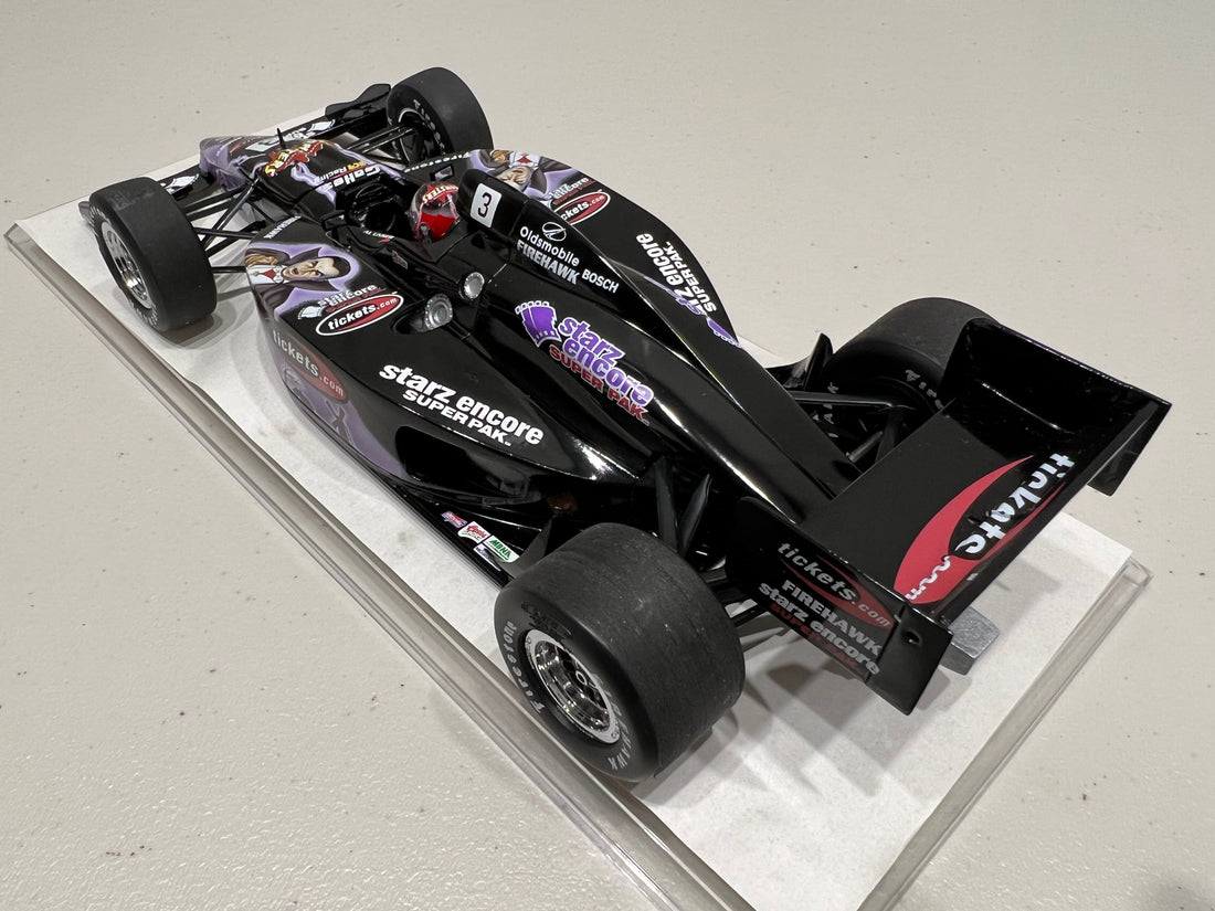 AL UNSER JR #3 UNIVERSAL STUDIOS MONSTERS - 1:18 SCALE DIECAST INDY CAR 1 OF 1416 - ACTION