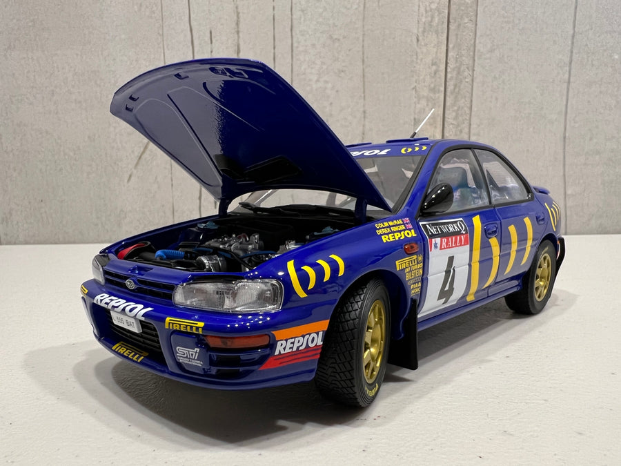 Subaru Impreza 1994 RAC (#4) - 1:18 Scale Diecast Model Car - Kyosho