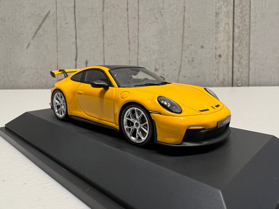 Porsche 992 GT3 Signal Yellow - 1:43 Scale Resin Model Car - Spark