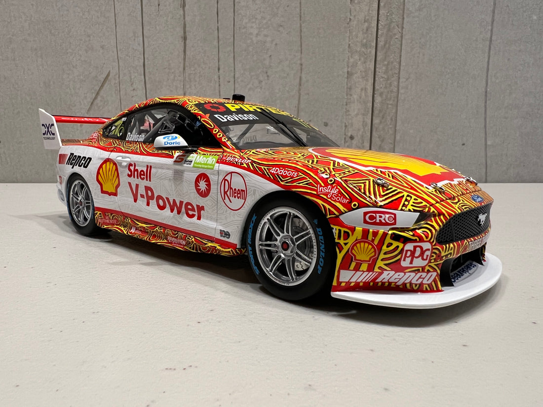 WILL DAVISON - Shell V-Power Racing Team #17 Ford Mustang GT - 2022 Darwin Triple Crown Indigenous Round - 1:18 Scale Diecast Model - Authentic Collectables