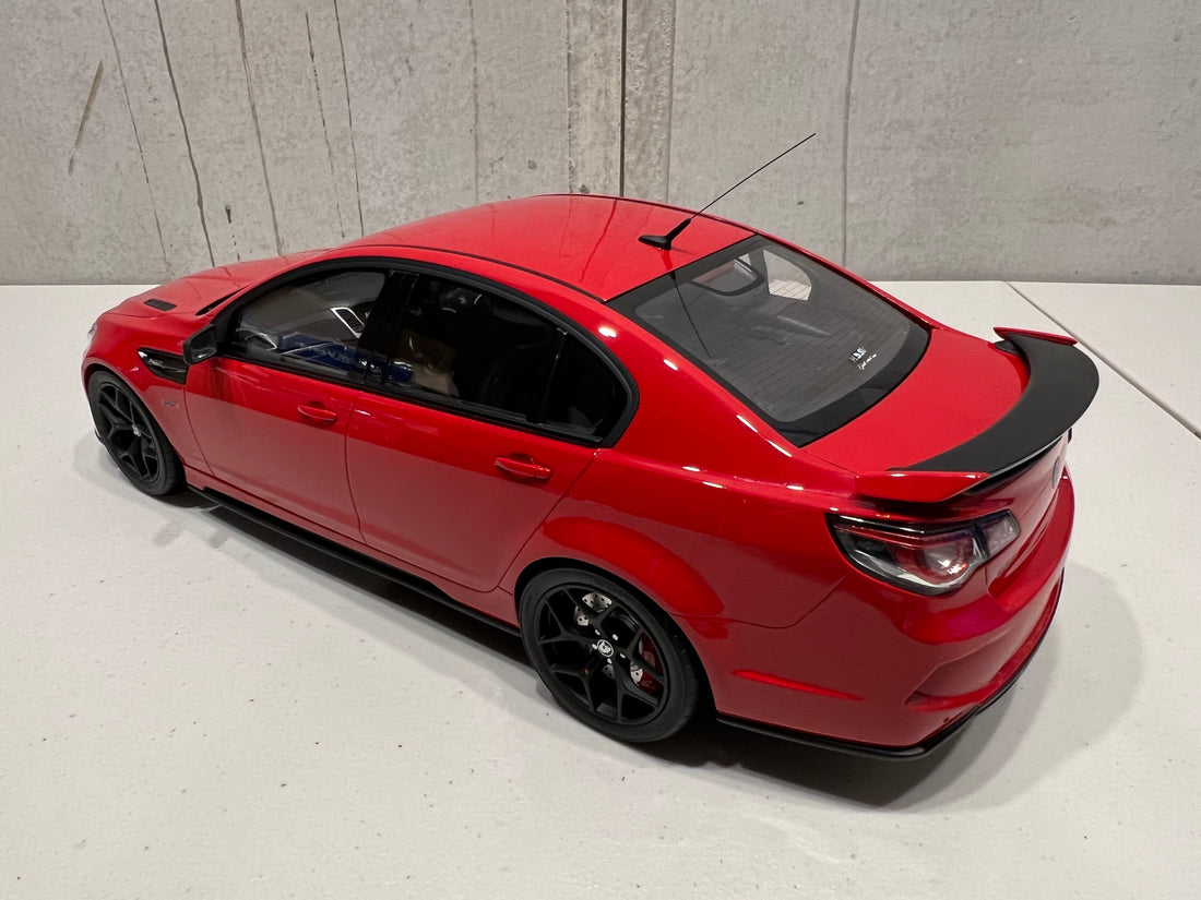 HSV GTSR W1 STING RED - 1:12 Scale Resin Model Car - BIANTE