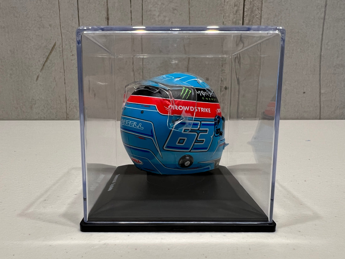 Mercedes-AMG Petronas F1 Helmet - Brazilian GP 2022 - George Russell - 1:5 Scale Resin Model Helmet