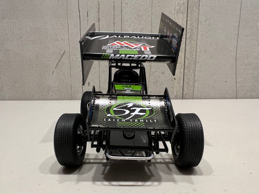 2023 #41 ALBAUGH/ MVT SPRINT CAR - CARSON MACEDO - 1:18 SCALE DIECAST