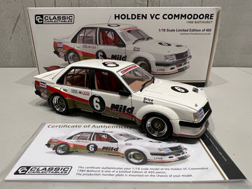 HOLDEN VC COMMODORE 1980 BATHURST - GRICE & SMITH - 1:18 SCALE DIECAST MODEL