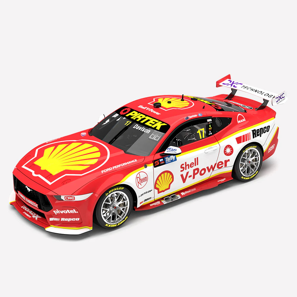 Will Davison - Shell V-Power Racing Team #17 Ford Mustang GT - 2024 Supercars Championship Season - 1:18 Scale Diecast Model - AUTHENTIC COLLECTABLES