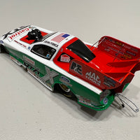 JOHN FORCE 2006 CASTROL GTX MUSTANG FUNNY CAR - 1:24 SCALE DIECAST MODEL - ACTION