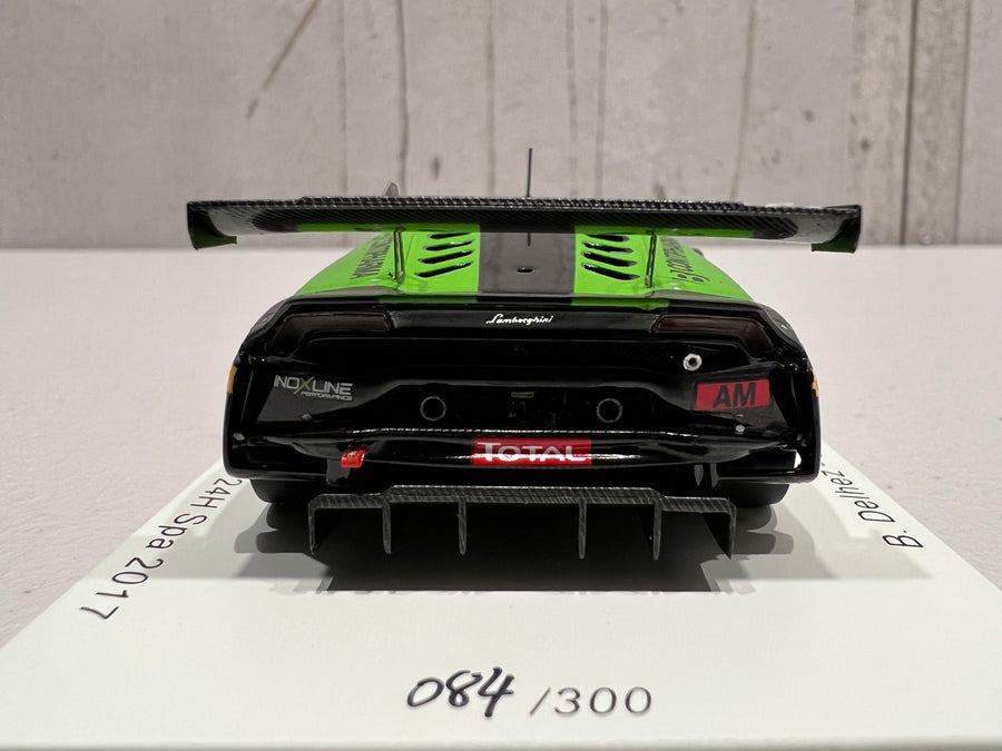 Lamborghini Huracán GT3 No.777  Team HB Racing 24H Spa 2017  Limited 300 1:43 Model Car - Spark