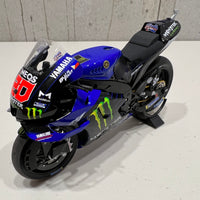 FABIO QUARATAGO 2021 YAMAHA YZR M1 MONSTER ENERGY YAMAHA 1:12 MOTOGP WORLD CHAMPION DIECAST MODEL